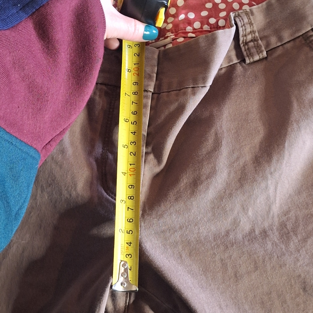 J Crew Womens Size 8 Short City Fit Mauve Brown Remi Chino Pants Stretch EUC - Picture 9 of 11